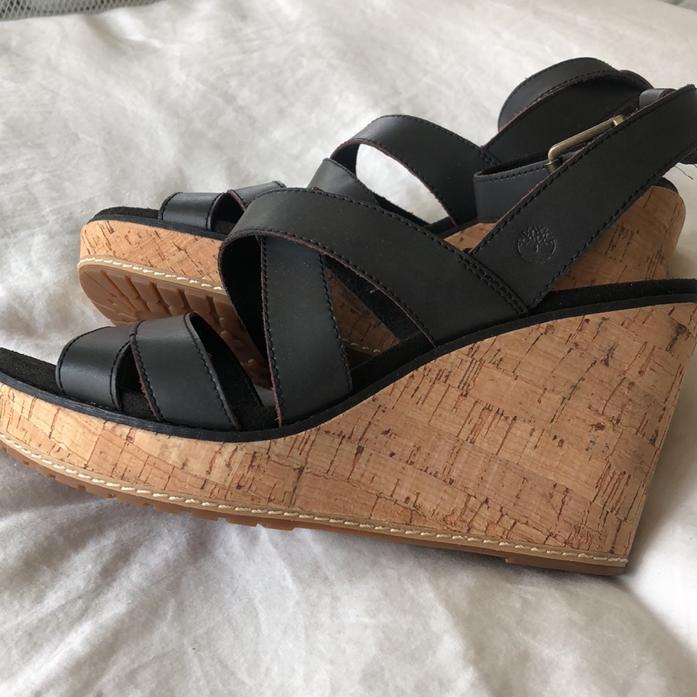 Timberland Strappy Wedge Sandals